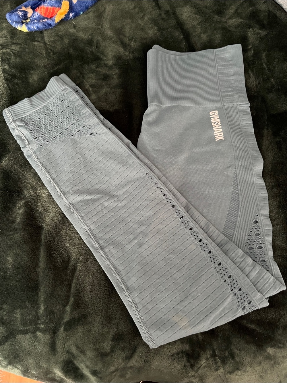 Gymshark High-Waist Leggings - Blue